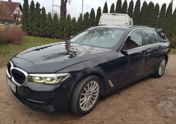 BMW Seria 5 cena 68800 przebieg: 105400, rok produkcji 2020 z Olsztyn małe 137